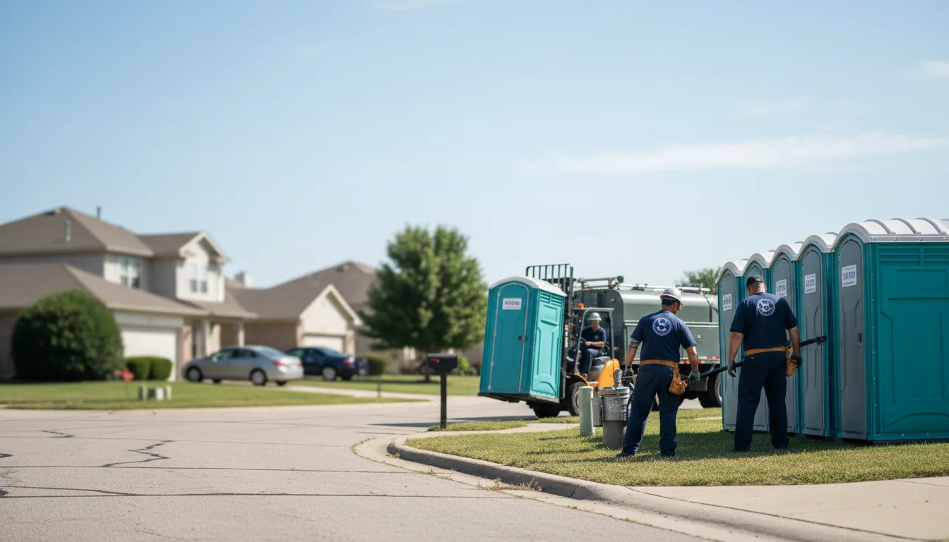 Porta Potty Rental in Broaddus, TX near me